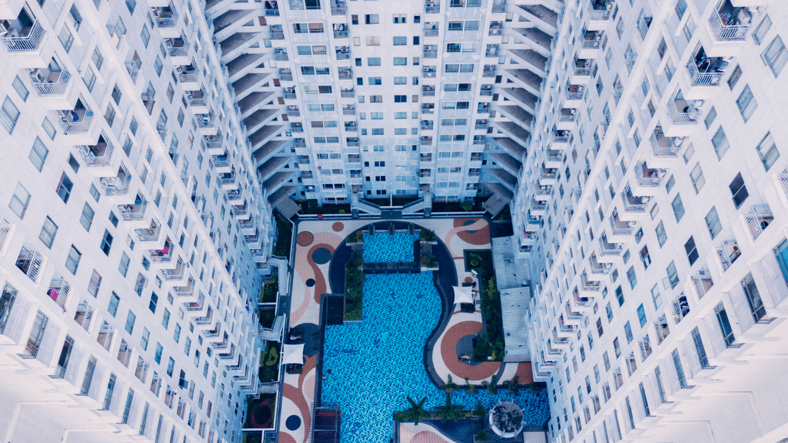 apartment highrise pool